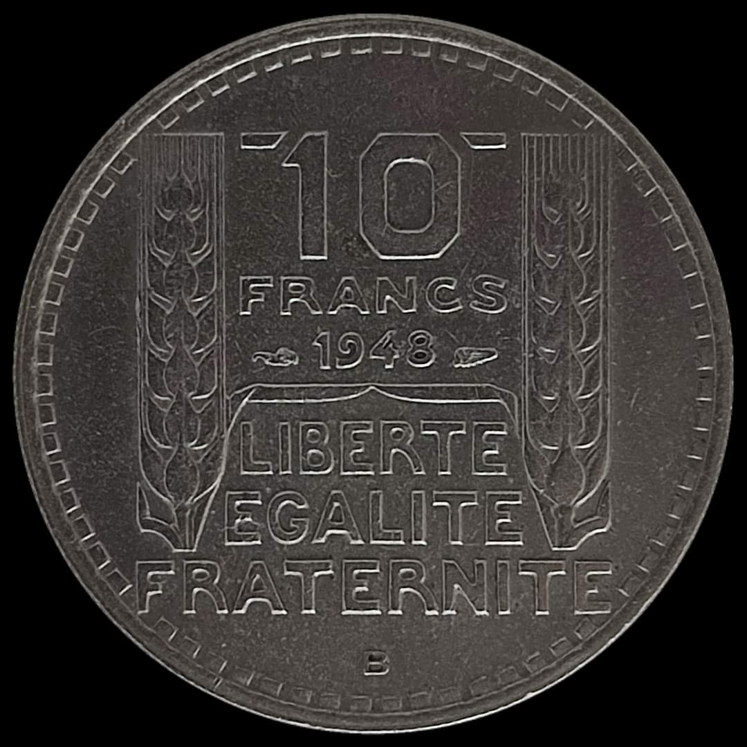 10-Francs-1948---B-France-Variety-Lower-B